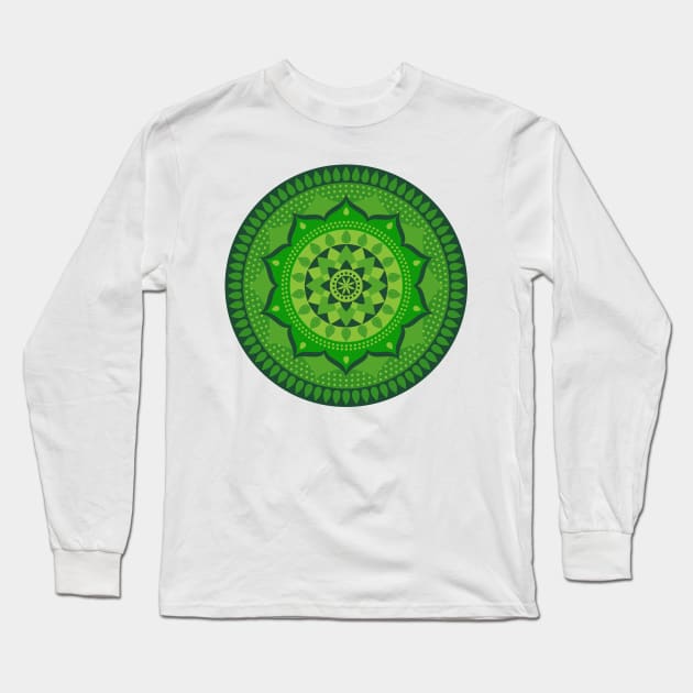 mandala Long Sleeve T-Shirt by incantia